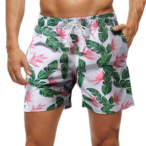 Pzocapte Indapendence Day Board Shorts Men Board Swimming Trunks With