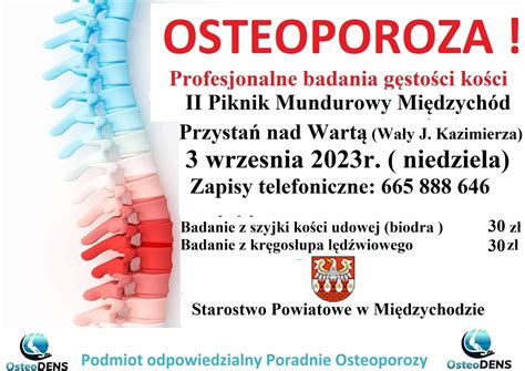 Osteoporoza Profesjonalne Badania G Sto Ci Ko Ci Uniwersytet