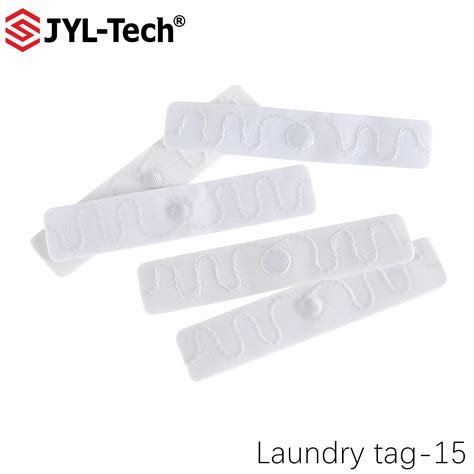 Healthcare Linen Uniform Management Fabric RFID Textile Laundry Tag UHF