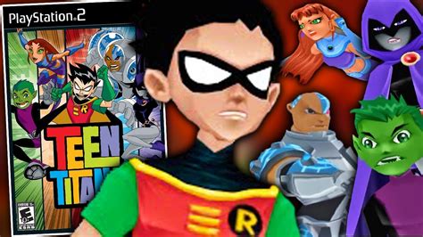 O Jogo Dos Jovens TitÃs No Ps2 Teen Titans Youtube