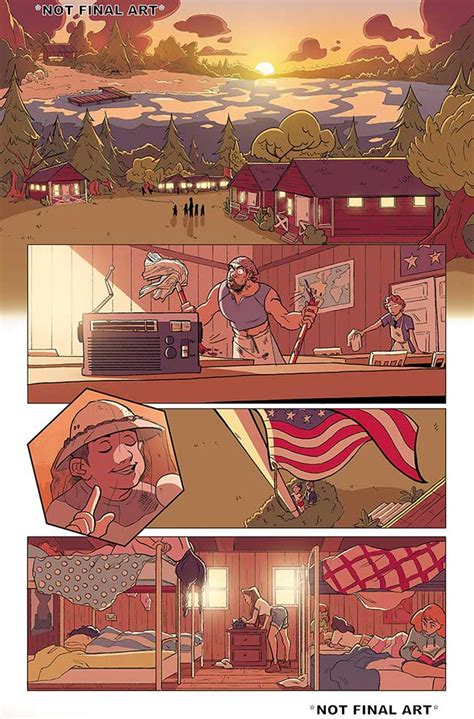 BOOM Studios Releases A First Look At The Wet Hot American Summer OGN