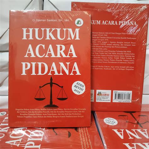 Jual Hukum Acara Pidana Ed Revisi Shopee Indonesia