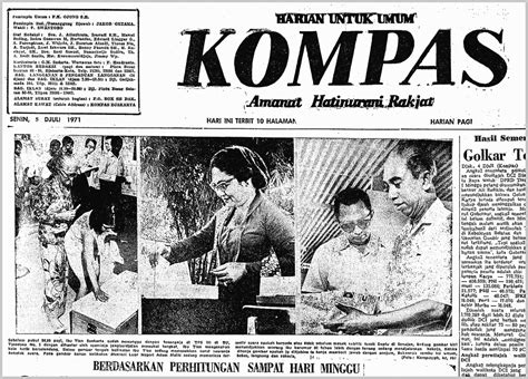 Arsip Foto ”kompas” Pemilu Era Orde Baru Fusi Partai Dan Dominasi