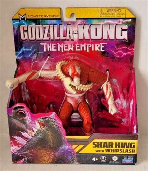 Figurine Articul E Godzilla X Kong The New Empire Skar King Avec Barre