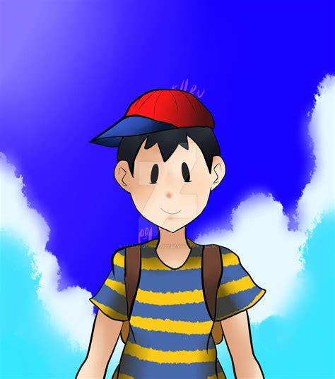 Ness Ssbuearthbound By Mantequisha001 On Deviantart