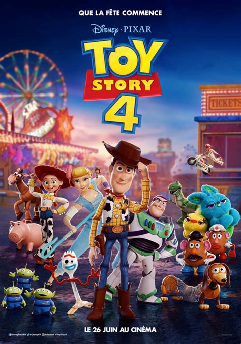 Toy Story 4 Woody Buzz l Éclair et leurs amis nous emmènent ils