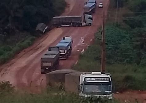 Caminhoneiros Voltam A Sofrer Atoleiros Na Chegada Ao Porto De