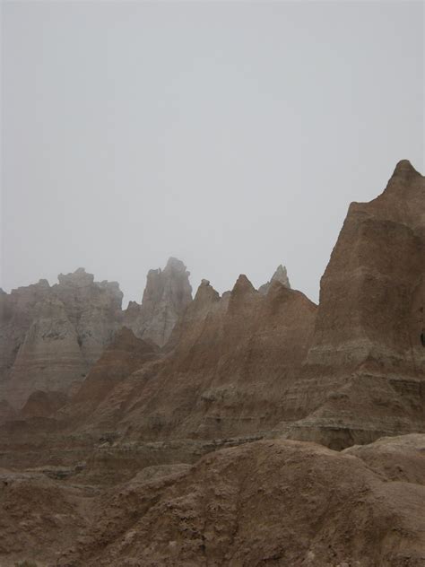 Fog Over The Spires Of The Badlands Adam Mcclaran Flickr