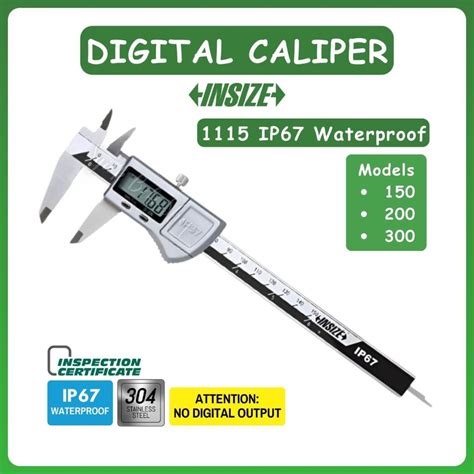 Insize Ip Waterproof Digital Caliper