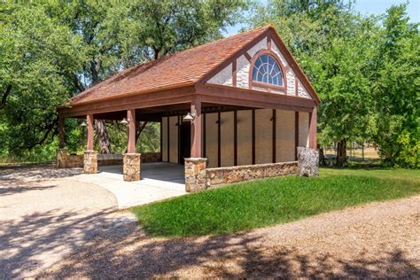 Aledo Carport Rustic Garage By Shawn M Cowdin Construction Llc