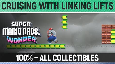 Super Mario Bros Wonder Cruising With Linking Lifts All