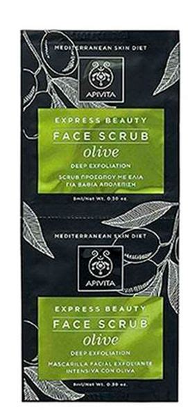 Apivita Express Beauty Mascarilla Exfoliante Intensiva Con Oliva 2x8 Ml