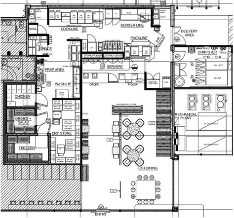 KFC Kitchen Layout