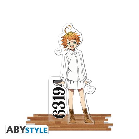 May249292 Promised Neverland Emma Acryl Figure Previews World