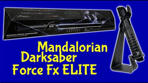 🔥 Darksaber Force Fx Elite The Black Series Star Wars The Mandalorian