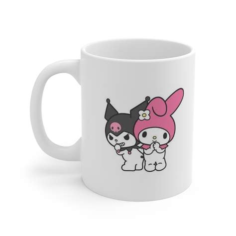 My Melody And Kuromi Mug 11oz Cute Coffee Mugs Couples Gifts Fun