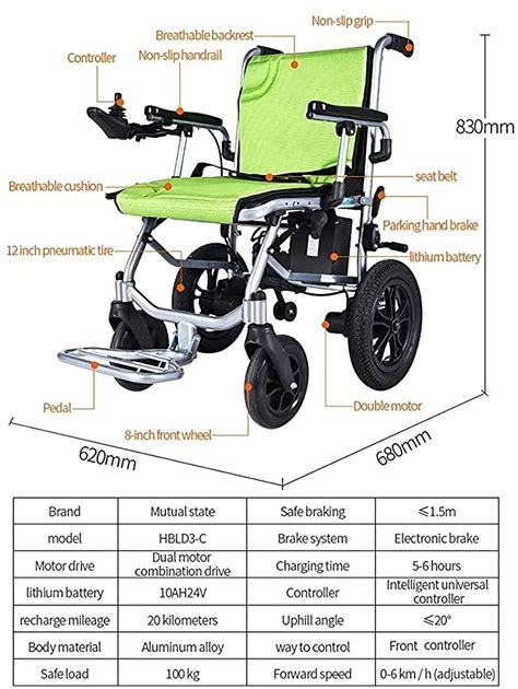 Fauteuil Roulant Électrique Léger