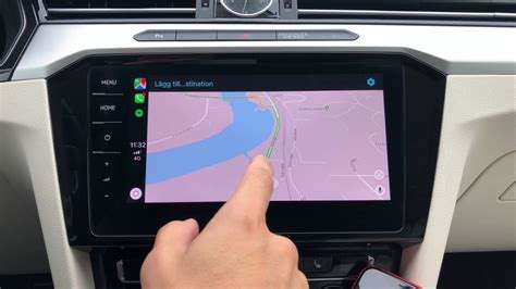 Google Maps I VW Passat B8 Discover Pro Med CarPlay IPhone IOS 12 YouTube