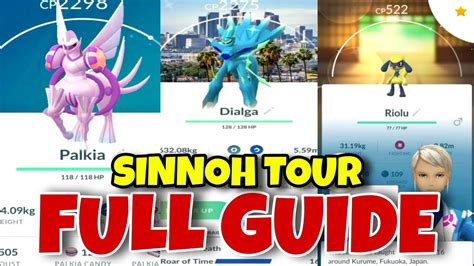 How To Play Global Sinnoh Tour Full Guide In Pok Mon Go Viral