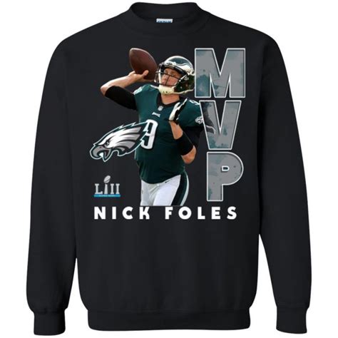 Nfl Super Bowl Champions Philadelphia Eagles Mvp Nick Foles Unisex