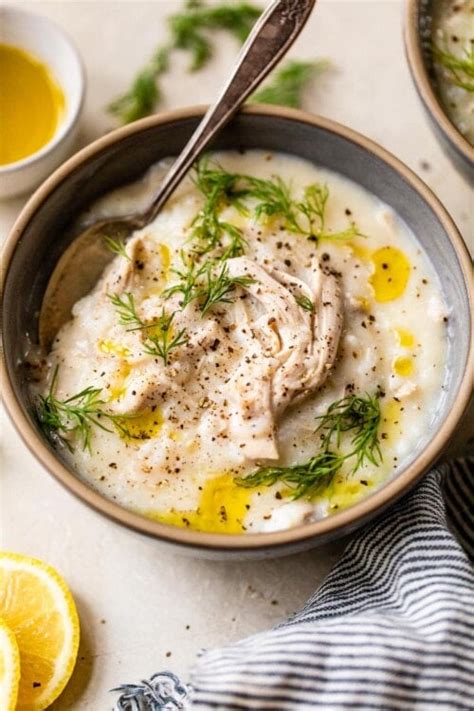 Avgolemono Chicken And Rice Soup Skinnytaste