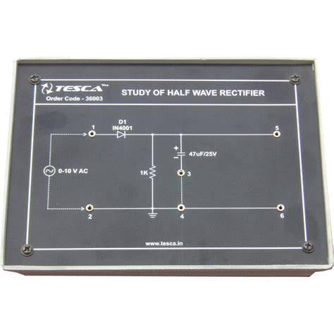 Module - Study of Half wave rectifier