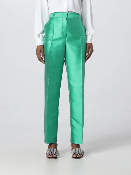 ALBERTA FERRETTI Pants For Woman Green Alberta Ferretti Pants