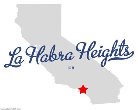 Map La Habra Heights CA - Karen Vipperman