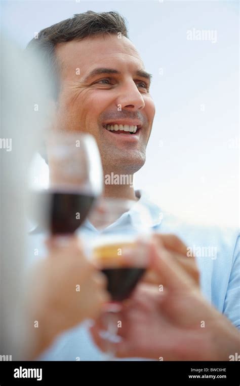 Portrait Of Smiling Man Stock Photo Alamy