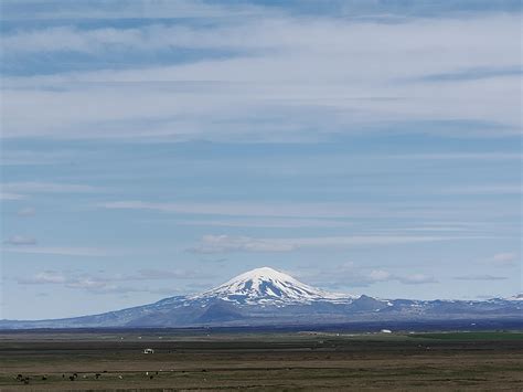 Mount Hekla In Iceland Picture Taken From Oddi R Pics