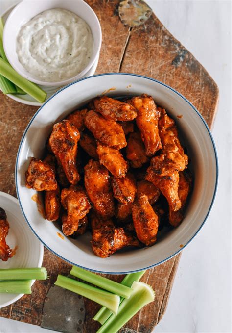 Air Fryer Buffalo Chicken Wings The Woks Of Life