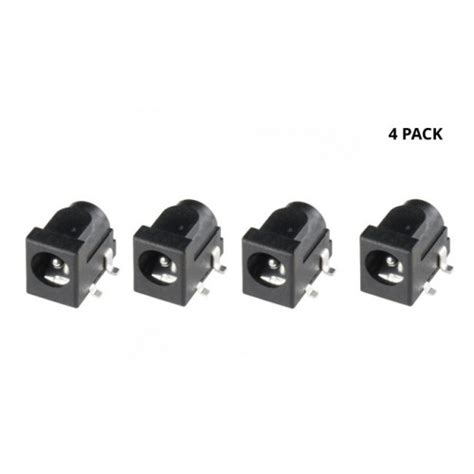 Dc Barrel Connector Smd Pack Micro Robotics