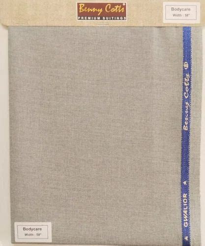 Benny Cotts Bodycare Polyester Suiting Fabric Beige Machine Wash At