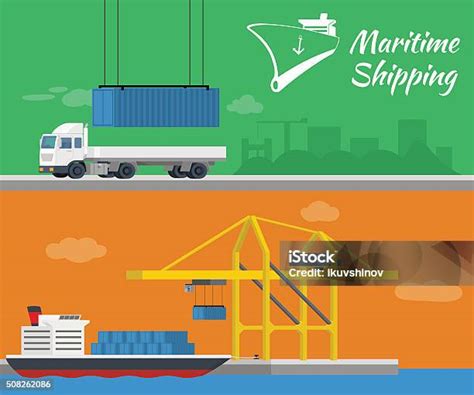 kapal kontainer  terminal pelabuhan barang pengiriman truk kontainer