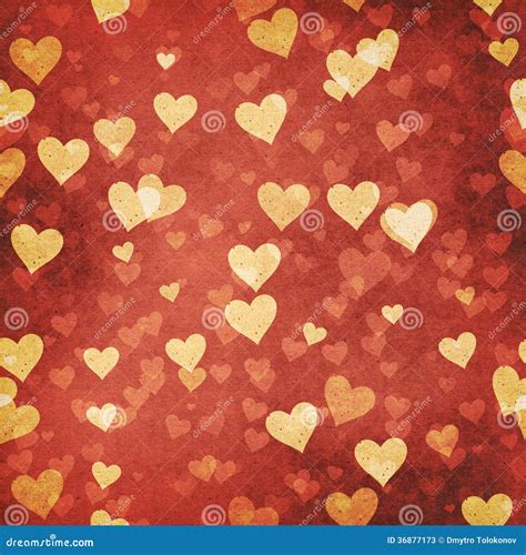 Abstract Grungy Valentine Backgrounds Stock Illustration Illustration