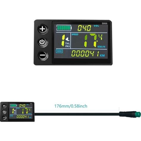 Decisive Lcd S Elektrikli Bisiklet Renkli Lcd Ekran Enstr Man V