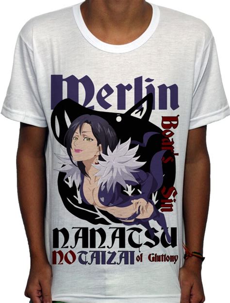 Camisa SB Merlin Nanatsu No Taizai