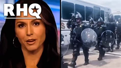 Tulsi Gabbard S Insane Response To Police Brutality Youtube