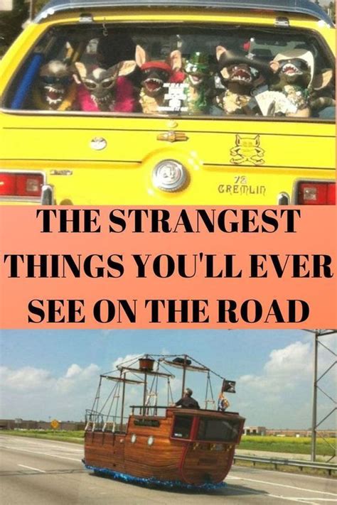 The Strangest Things You Ll Ever See On The Road Artofit