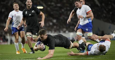 Rugby World Cup 2023. New Zealand hits hard against Namibia