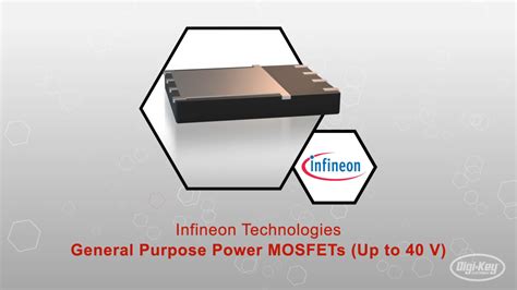 General Purpose ≤40 V Mosfets Infineon Digikey