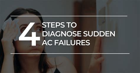 4 Steps to Diagnose Sudden AC Failures - Carolina Comfort Air