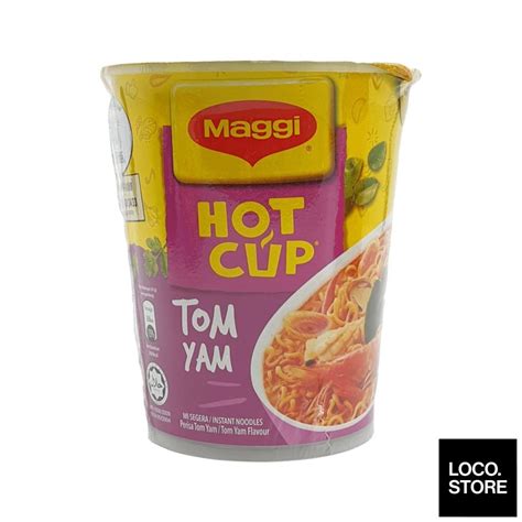 Maggi Hot Cup Instant Noodle Tom Yam 61g Shopee Malaysia