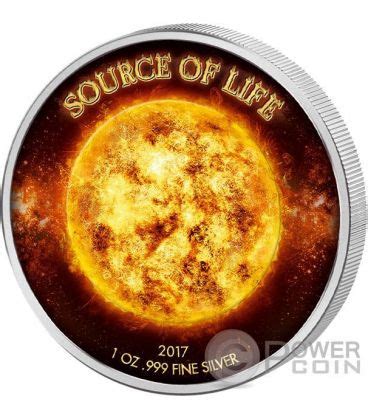 SOURCE OF LIFE 1 Oz Monnaie Argent 1000 Francs Benin 2017