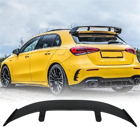 Acmex Universal Rear Wing Spoiler 50 Inch Racing Rear Spoiler Hatchback Lightweight