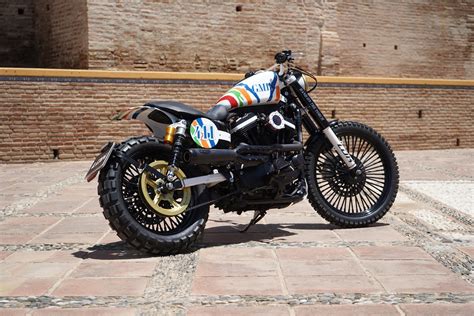 Hand On The Torch Una Harley Sportster Scrambler Con Mucho Ritmo