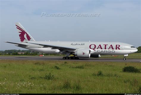 A7 BFX Qatar Airways Cargo Boeing 777 F Photo By Christoph Flink ID