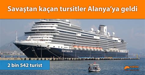 Savaştan kaçan turistler Alanya ya geldi Turizm Avrupa