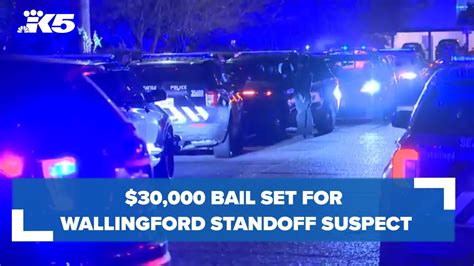 30 000 Bail Set For Suspect Arrested In Wallingford Standoff Youtube