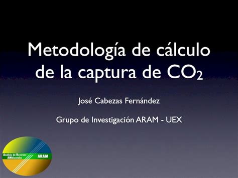 Pdf Metodolog A De C Lculo De La Captura De Co Carbono Merida